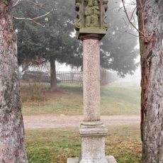 Column shrine in Kostelní Bříza