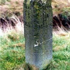 Milestone, near Greendales Farm (beside metal repalcement)