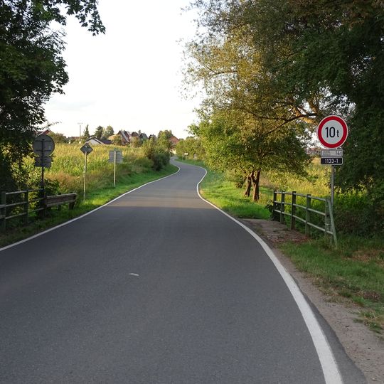 Most silnice III/1133 přes Bušinec