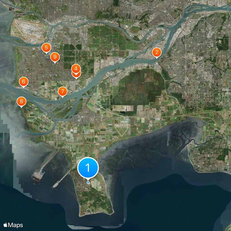 Tsawwassen Map