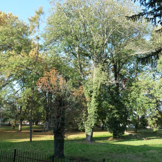 Kaštieľ a park, park