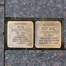 Stolperstein en memoria de Rolf Paul Taschimowitz