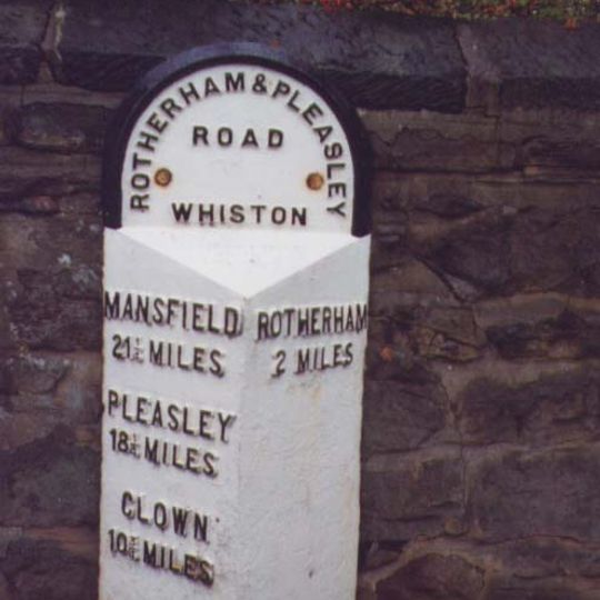 Milepost In Front Of No 229
