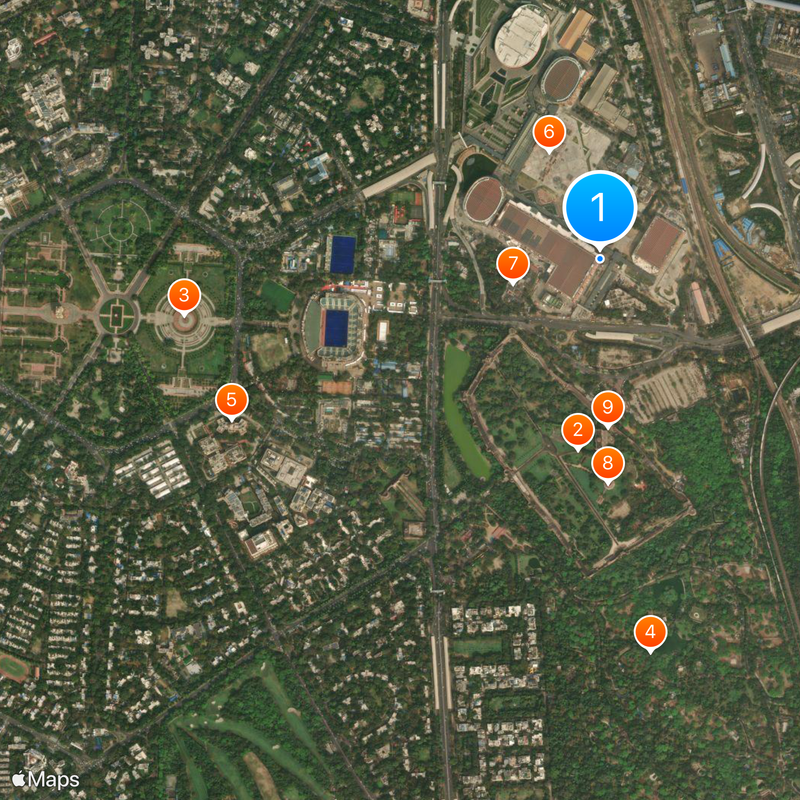 National Science Centre Mapa