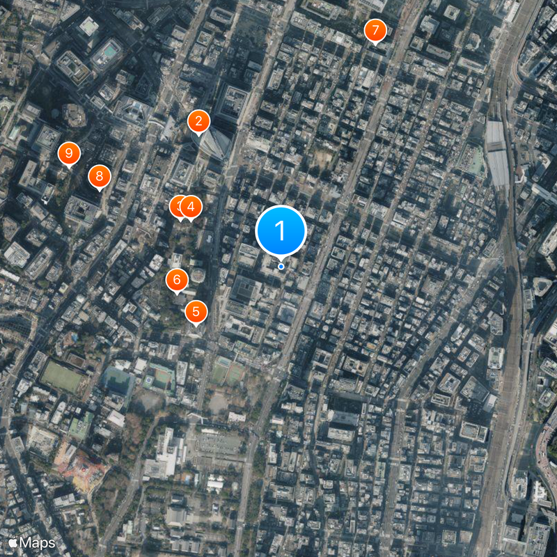 The Jikei University Hospital Kaart