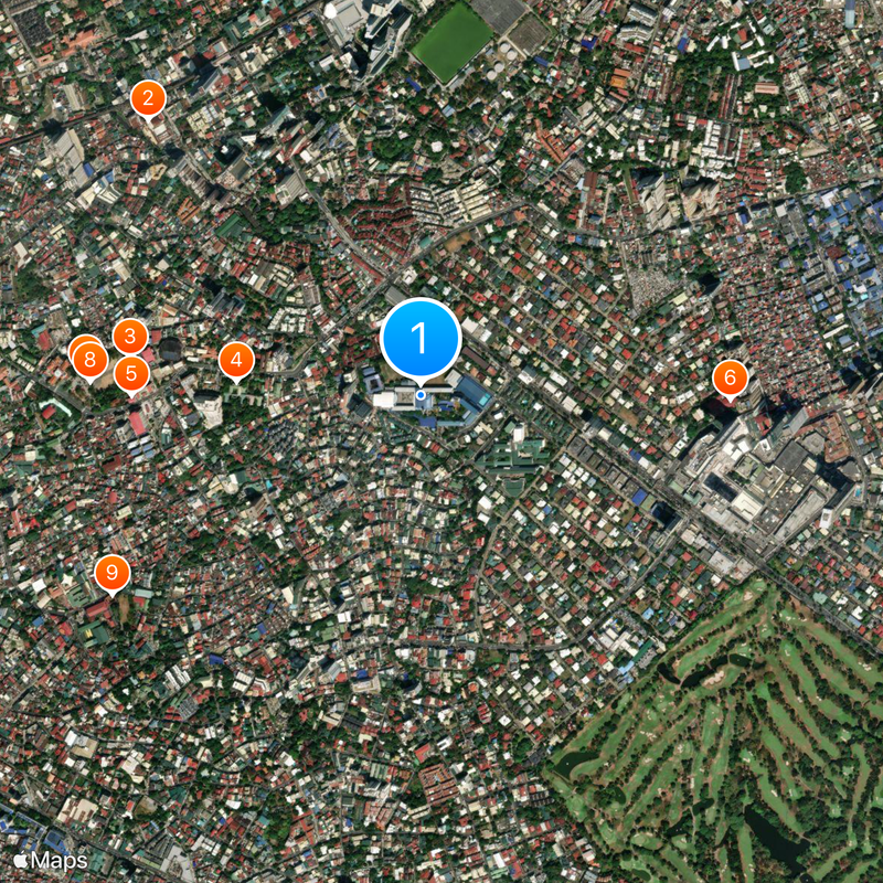 Xavier School Map