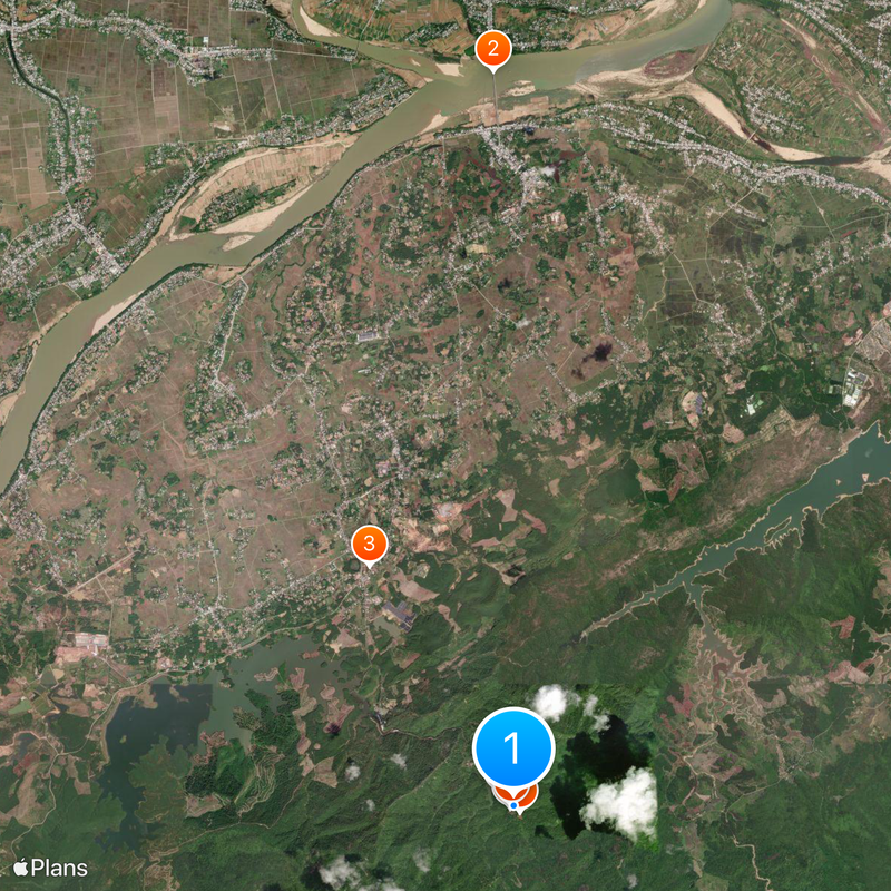 Sanctuaire de Mỹ Sơn Carte