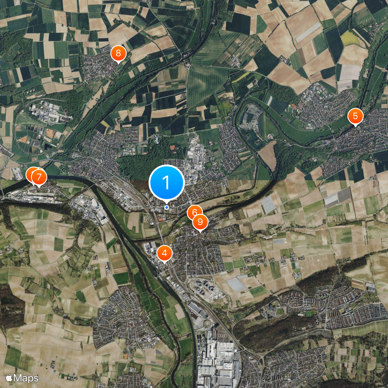 Bad Friedrichshall Map