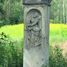 Kamenný kříž u polní cesty jihozápadně od Strkovic