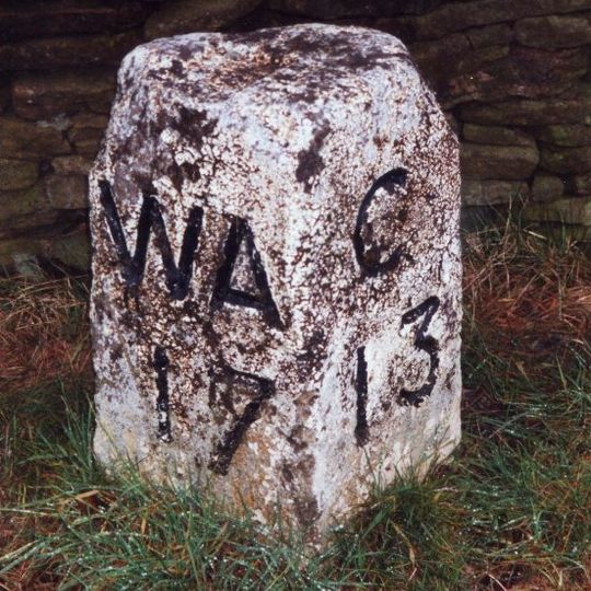 Milestone About 200 Metres East Of Rowley Cottage