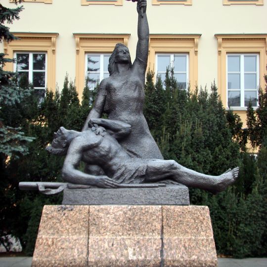 Partisan Monument in Warsaw