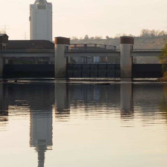 Stauwehr Marbach