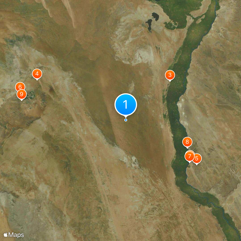 Minya Governorate Map