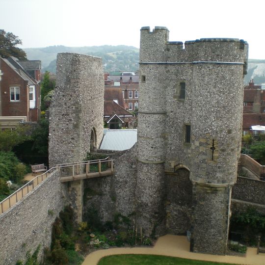 Barbican To Lewes Castle And Walls To South
