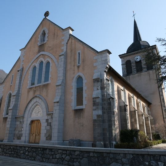 Kirche Saint-Victor-et-Saint-Ours in Marlens