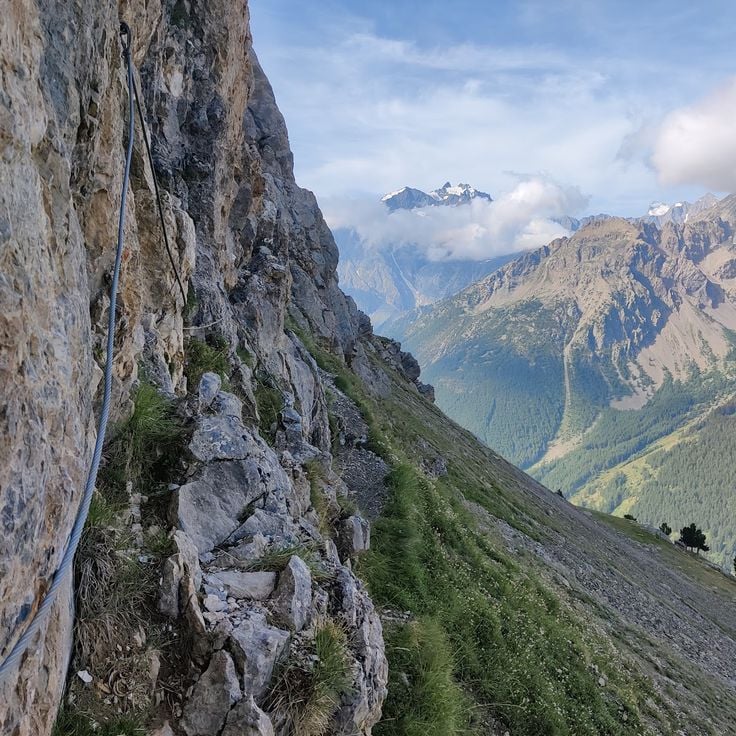 Via Ferrata L'Aiguillette du Lauzet