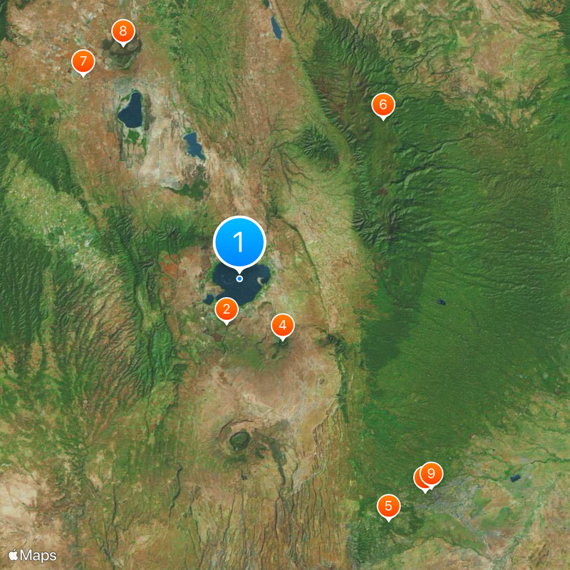Lake Naivasha Map
