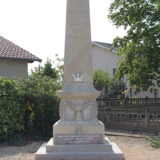 War memorial of Bâgé-le-Châtel