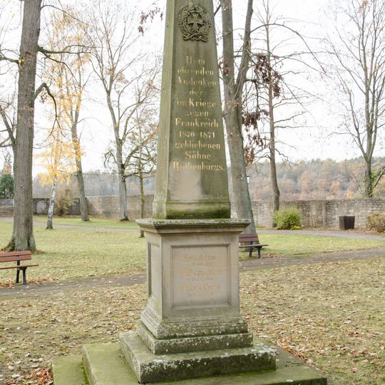 Alte Burg, Kriegerdenkmal