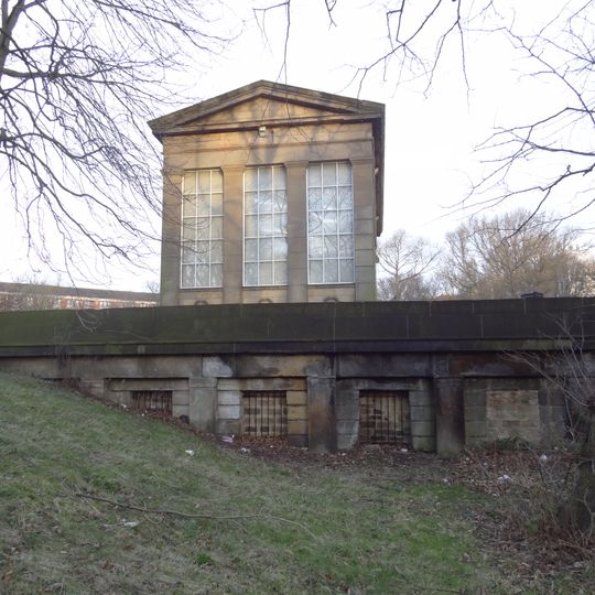 Facade To Burial Vaults Approximately 10 Metres South East Of Chapel
