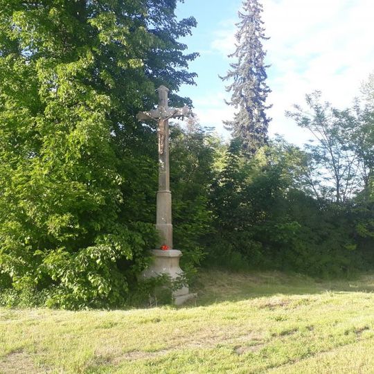 Kříž v Soběslavi u Tyršovy ulice