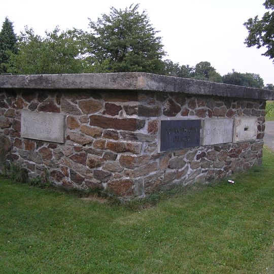 Pomník husitského vítězství roku 1431 - základní kámen