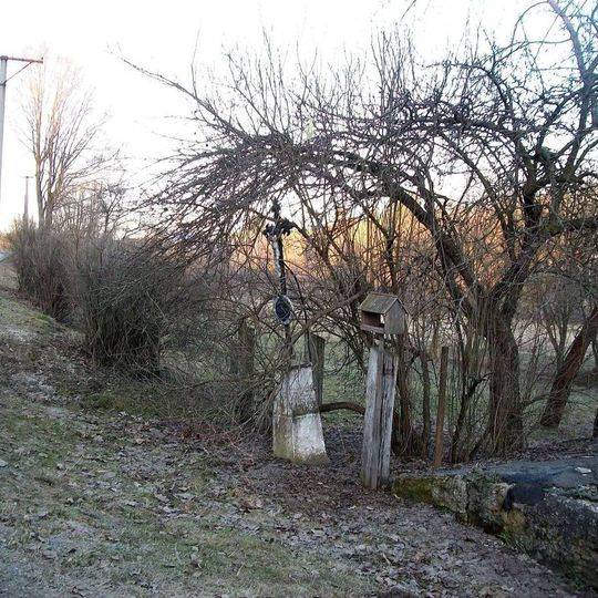 Kříž u rozcestí v Lidmaňce