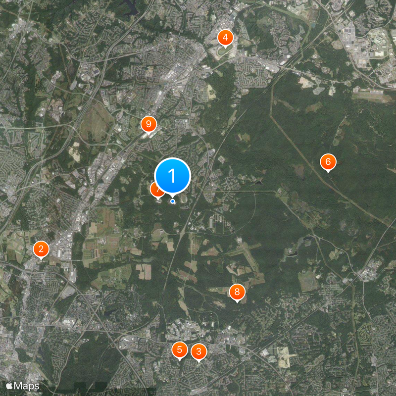 Special Collection Service Map
