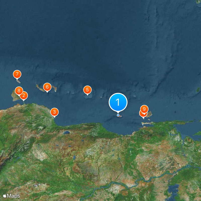 Dependencias Federales Mapa