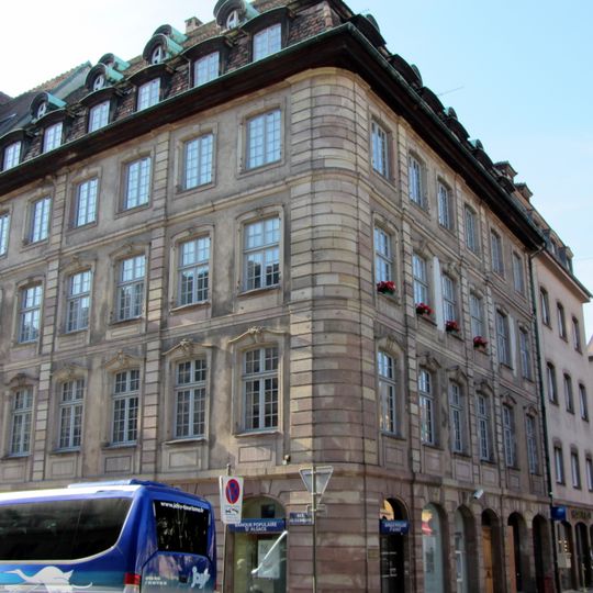Immeuble au 19, rue de la Douane à Strasbourg