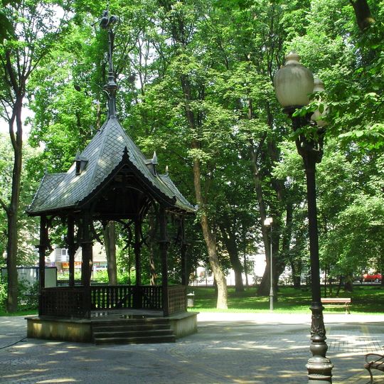 Gazebo in City Park in Jasło