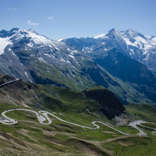 Großglockner-Hochalpenstraße in Heiligenblut