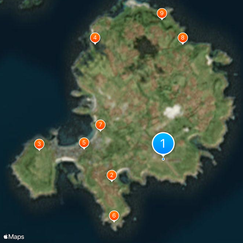 St Mary's Map