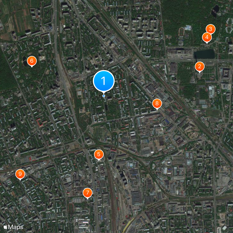 Butyrsky District Map