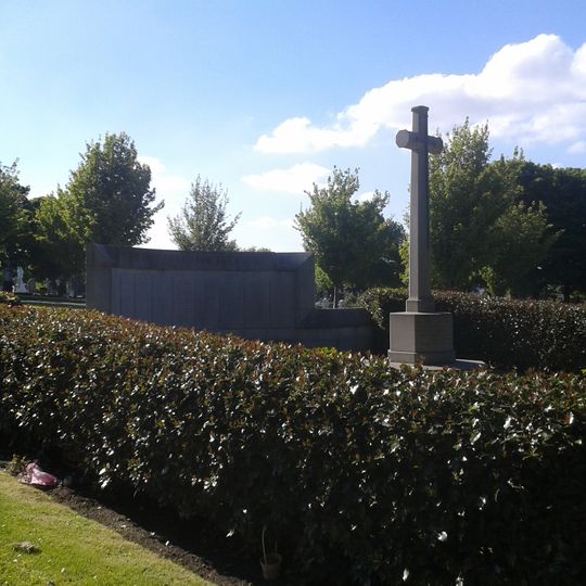 War Memorial 80 Metres North East of Crematorium at City Road Cemetery