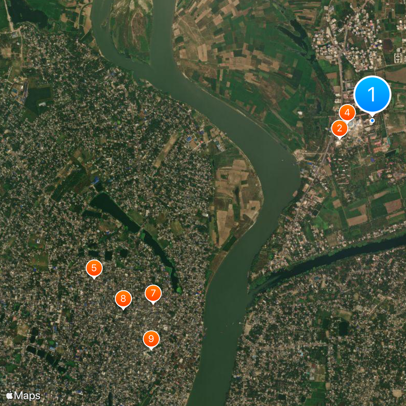 Mayapur Map