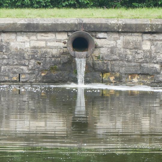 Cooling Ponds To North And South And Reservoir To East Of Ryhope Pumping Station