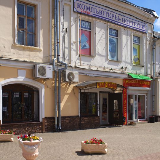 Главный дом усадьбы Шляпиных