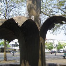 Säule in der Brandung