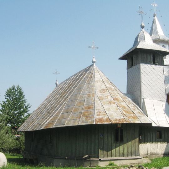 Wooden church in Lămășeni, Suceava