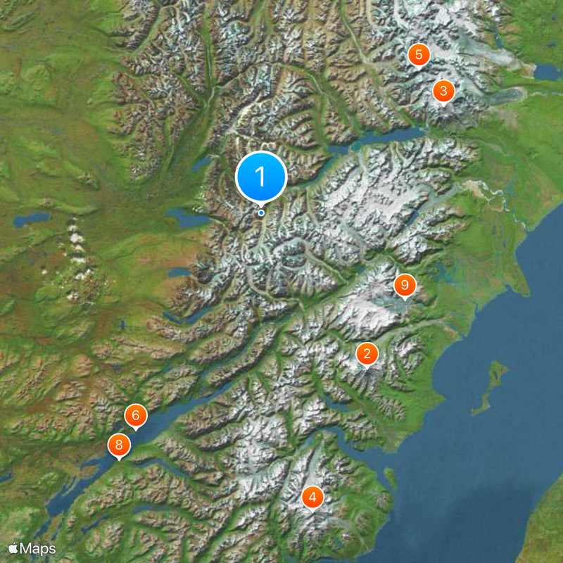 Lake Clark National Park and Preserve Map