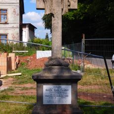 Cross in Královédvorská street
