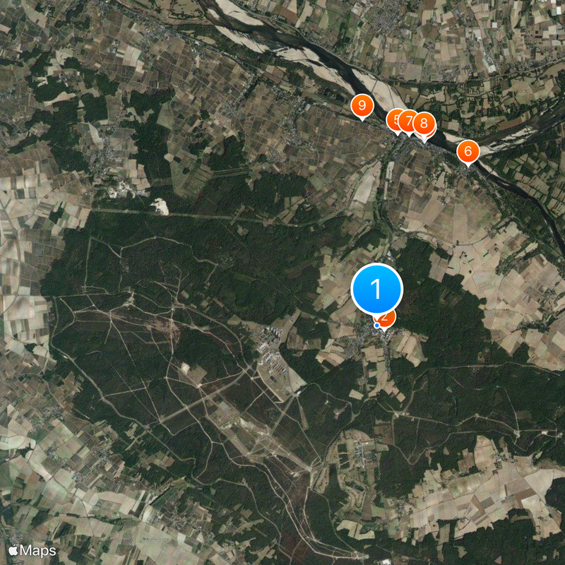 Fontevraud-l'Abbaye Map