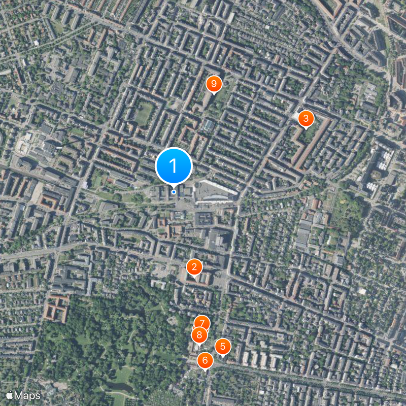 Kopenhaska Szkoła Biznesu Mapa