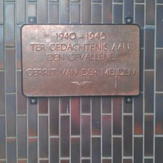 Plaquette in het NS-station
