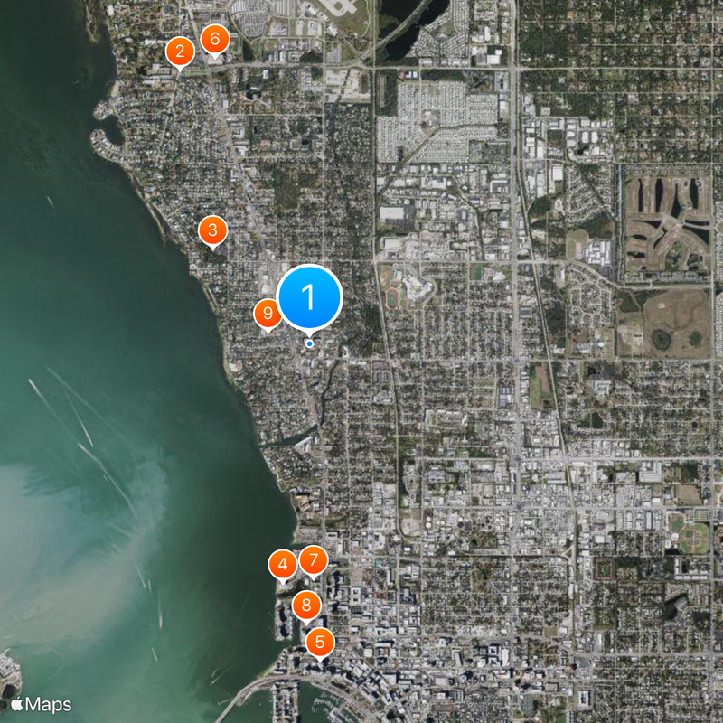 Ringling College of Art and Design Map