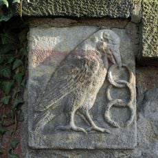 Relief des diebischen Rabens