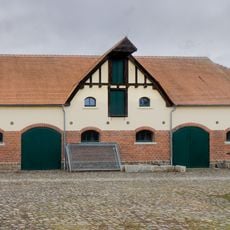 Scheune der ehemaligen Stellmacherei eines Ratsgutes Canitz 9