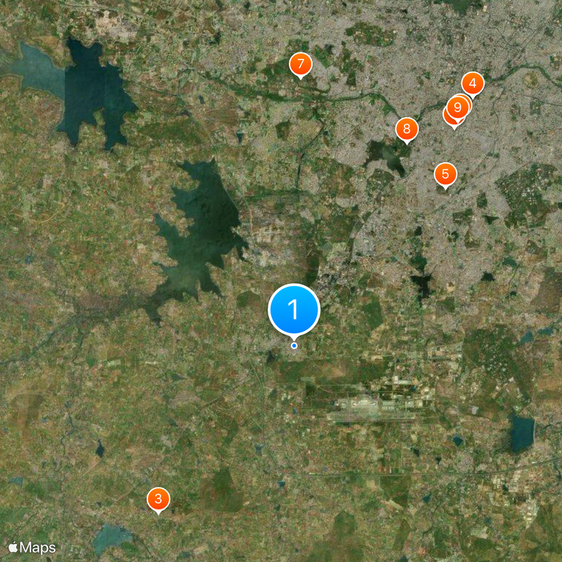 Shamshabad Map