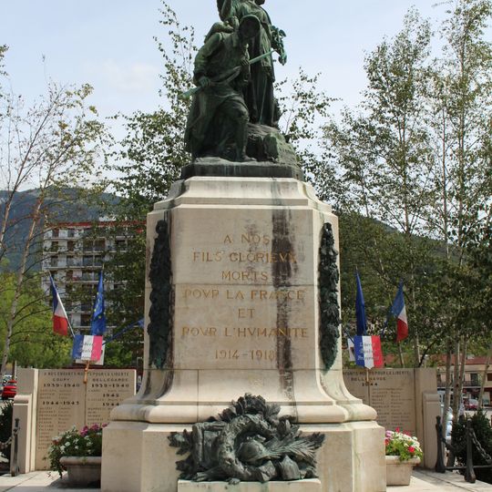 War memorial of Bellegarde-sur-Valserine